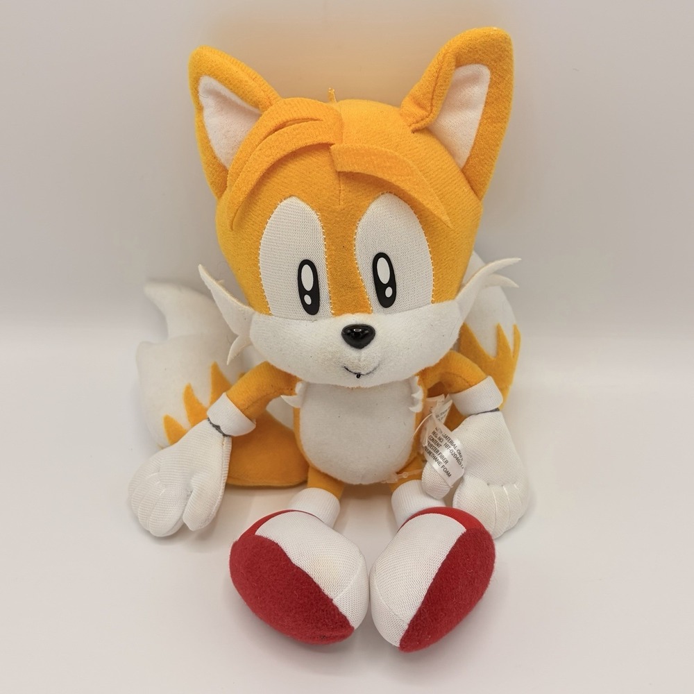 Sonic The Hedgehog Tails Plush 9 Inch GE Animation Sega 2020